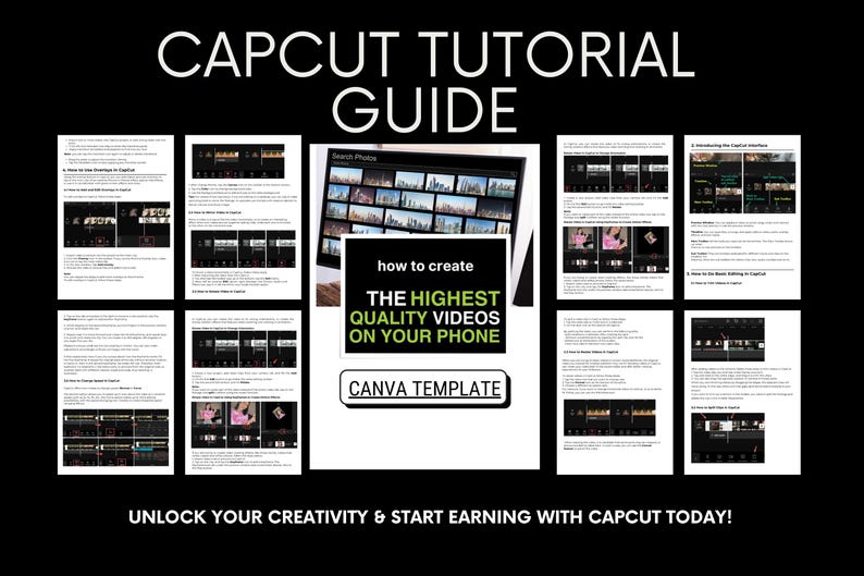 Capcut Tutorial Guide for Beginners | Social Media Video Editing ...