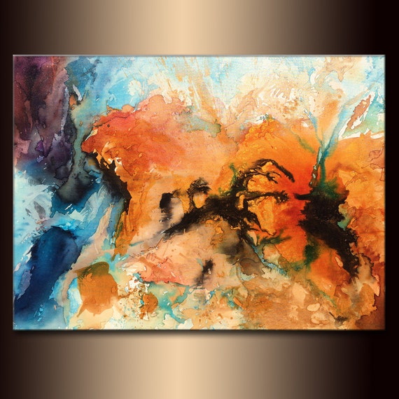 Extra Large Abstract Painting Original Abstract Canvas Art | Etsy