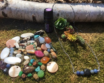 Choose your beads! Essential Oil Diffuser Necklace