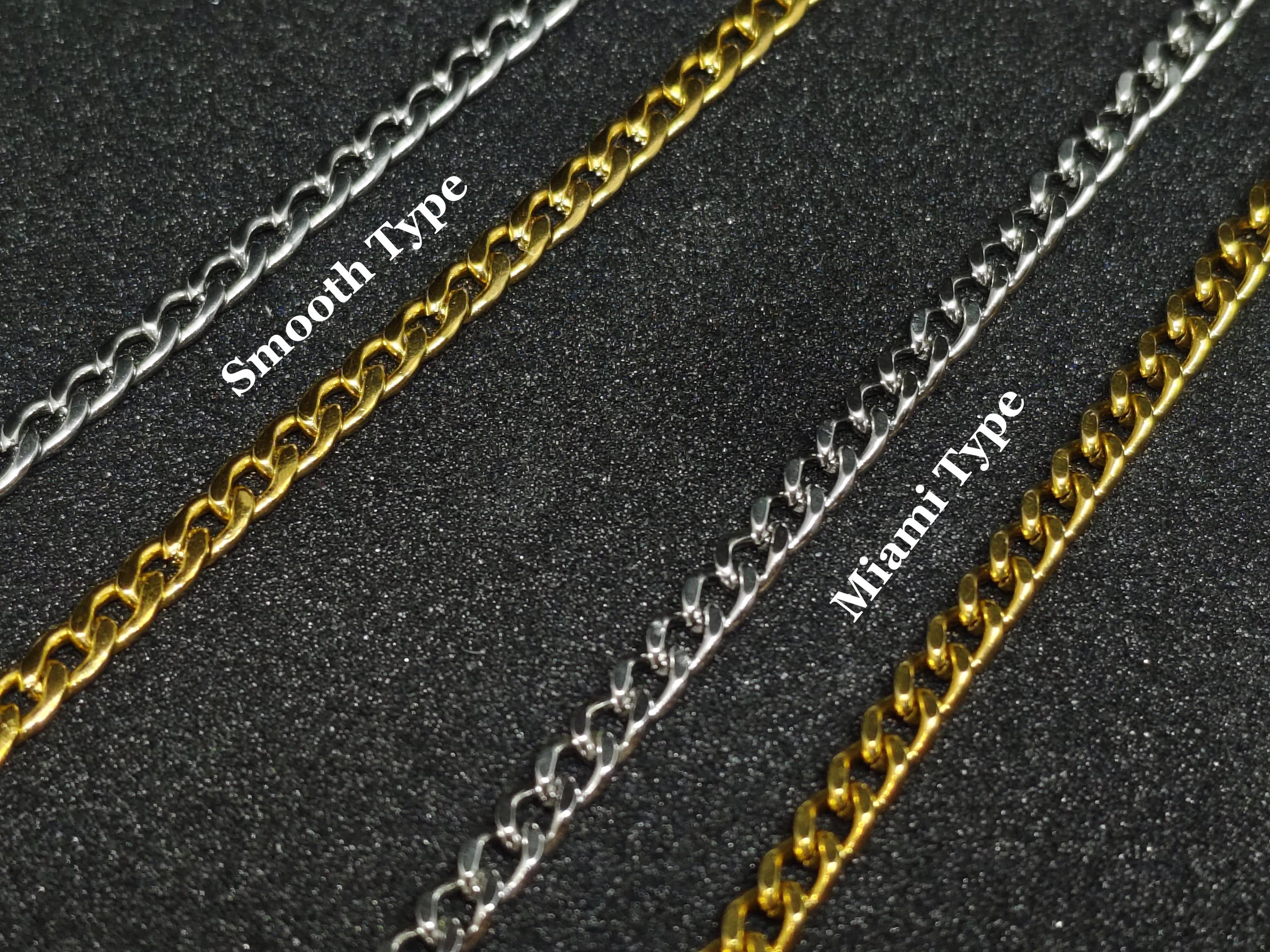 Personalized Engraved Stainless Steel Curb Chain Bracelet for Men and ...