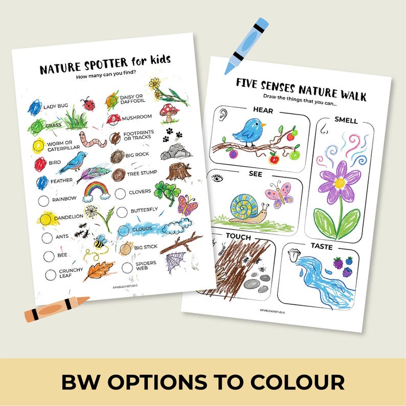 Nature Spotter Printable | Kids Nature Walk Activity | Outdoor ...