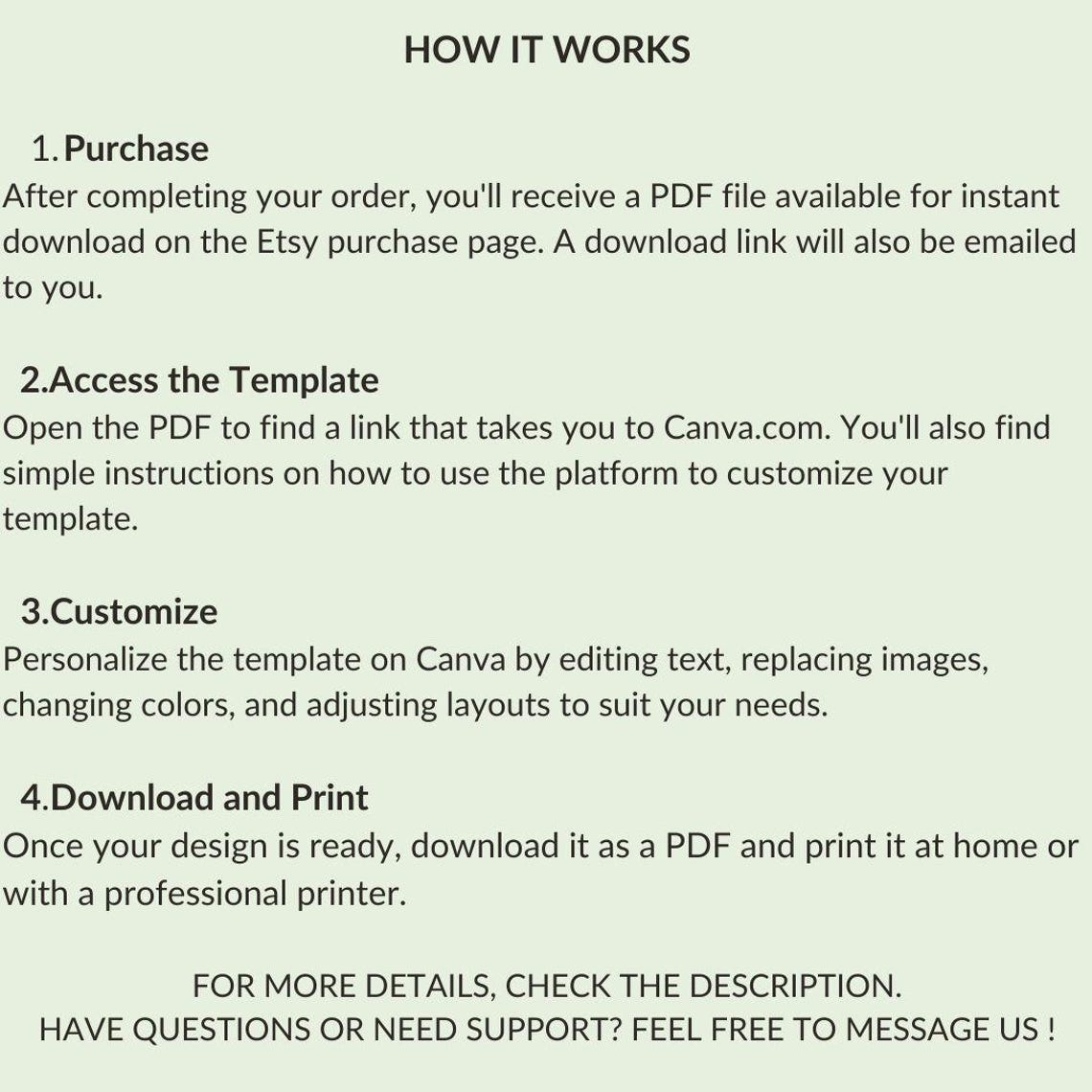 Cookbook Template, Editable Recipe Book Template, Personalized Recipe