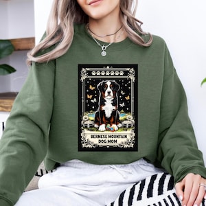 Berner Sennenhund Mutter Sweatshirt, Berner Liebhaber, Berner Sennenhund Sweatshirt, Berner Shirt, Berner Mutter, Berner Sennenhemden