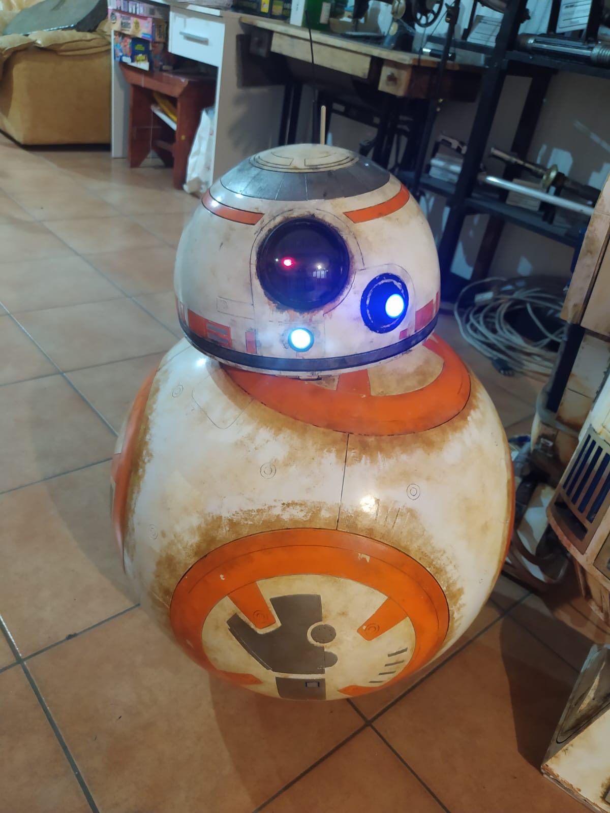 Life Size R8 Droid Life-size 1:1 BB-8 Replica – Handmade Display Prop for Collectors - Etsy
