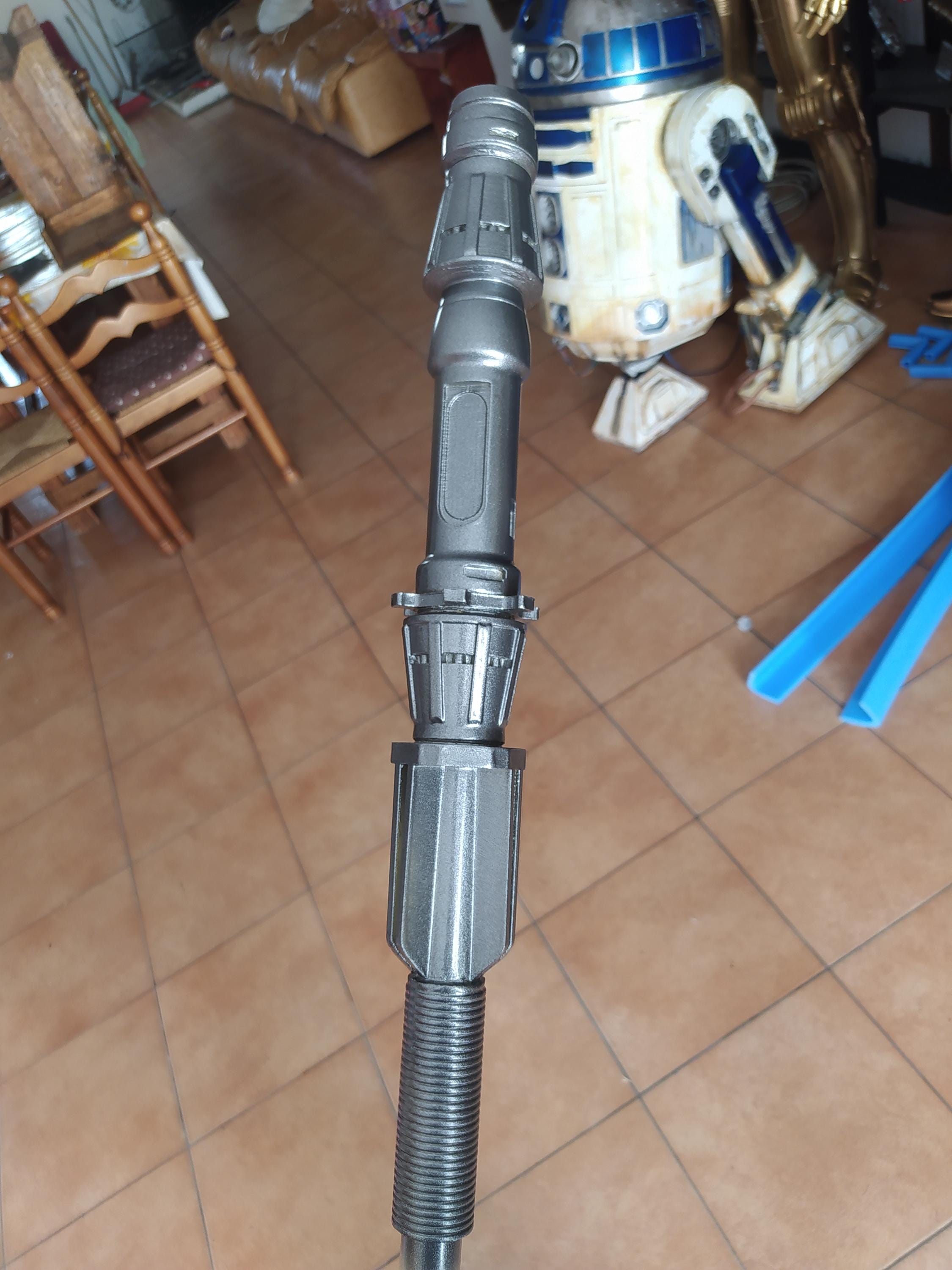 Star Wars Rey's Quarterstaff 1:1 Scale Handcrafted Replica, Cosplay ...