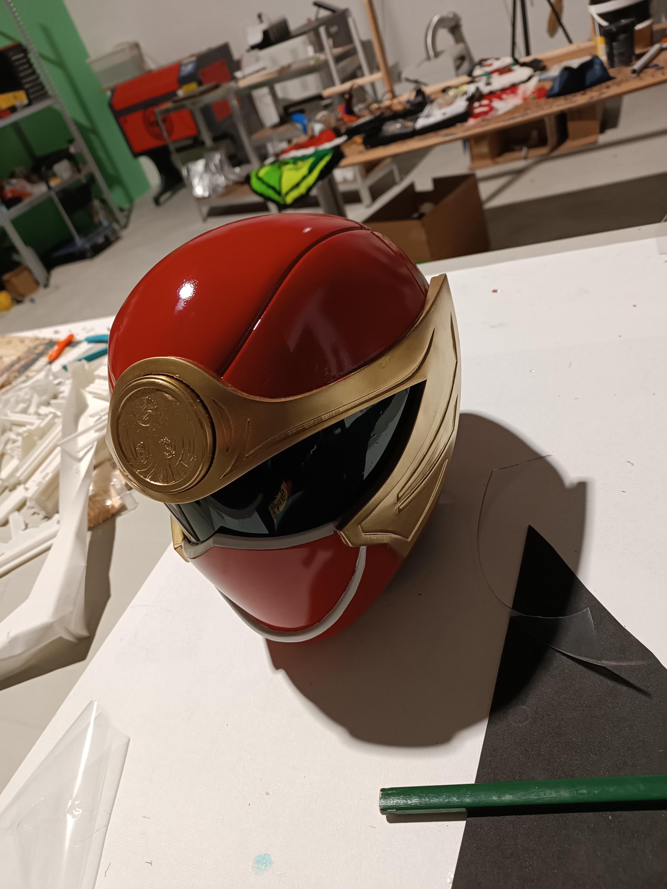 Power Rangers Ninja Storm – 3D Printed Replica Sword and Helmet, Collectible Handmade Prop