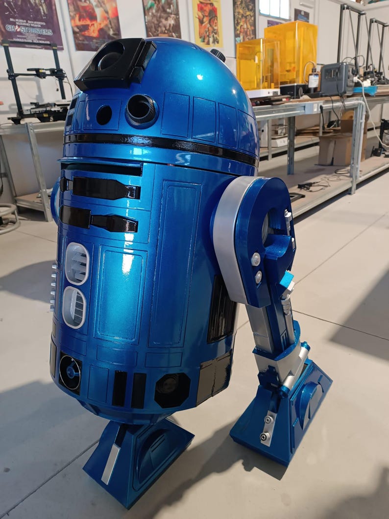 Life Size R8 Droid R2-D2 Life-size 1:1 Replica • Handmade Display Droid • 3D Printed ...