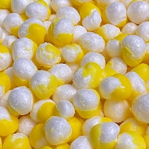 Freeze Dried Lemon Heads, Tangy Candy Snack, Freeze Dried Candy, Sour Candy Treat, Citrus Candy, Unique Snack, Party Favor