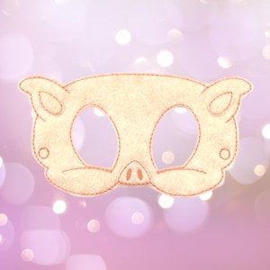 Pig Mask, Pretend Play,Dress Up,Mask for Adults,Mask For Kids,Toddler Mask,Felt Mask,Imagination,Halloween Costume,Party Favor