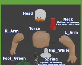 Ducky Sid 3D STL Toy Story