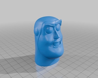 Buzz Lightyear Head STL File - Toy Story
