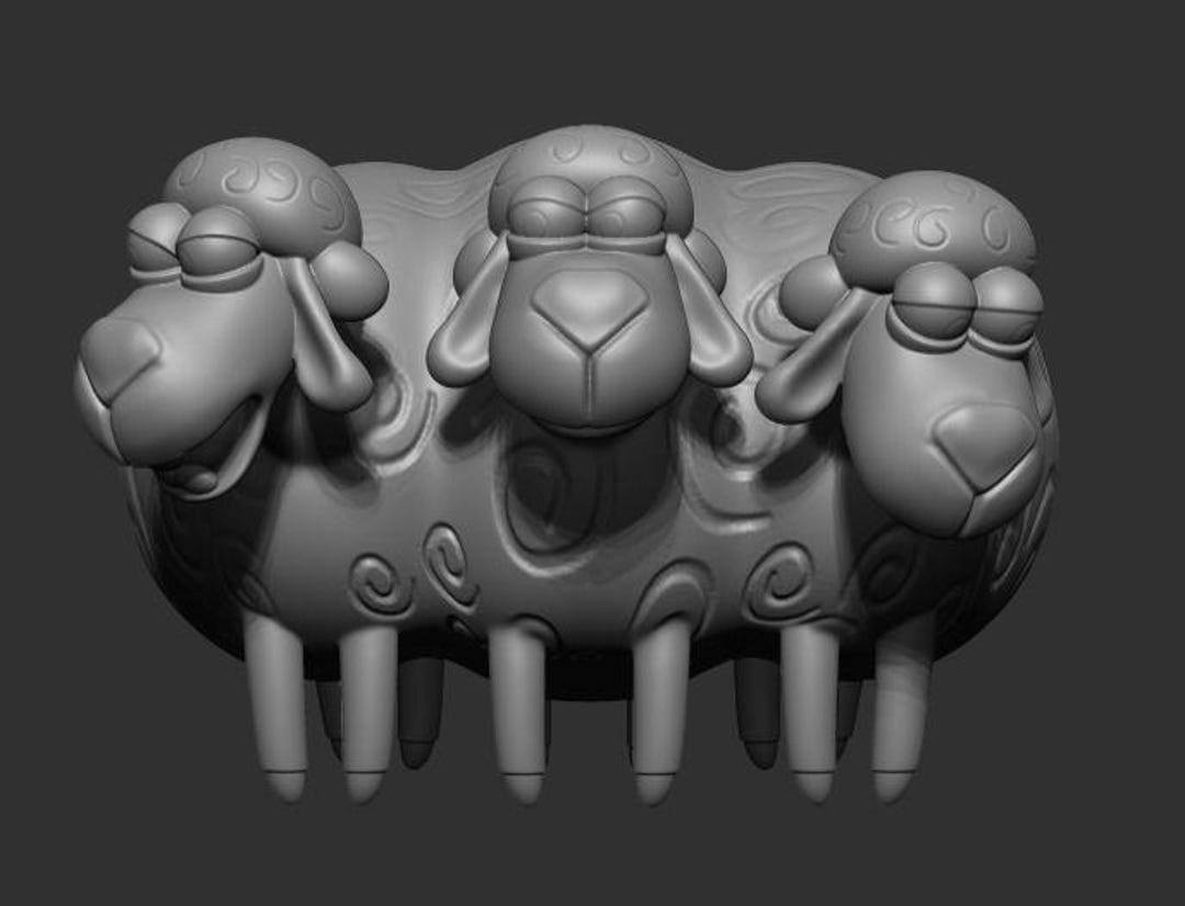 Billy Goat and Gruff Bo Peep Sheep Toy Story 4 - 3D STL Printable File ...