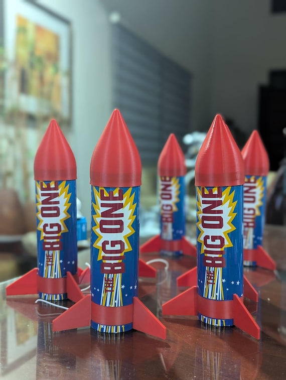 The Big One Rocket Toy Story - 3D STL Printable File - Etsy