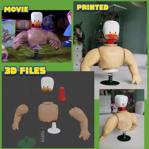 Ducky Sid 3D STL Toy Story