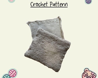 Washcloth Tunisian Crochet Pattern