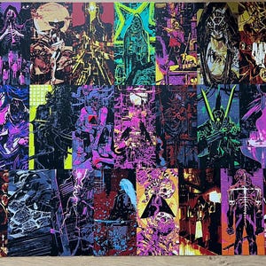 Cyberpunk 2077 Tarot Cards – complete set.