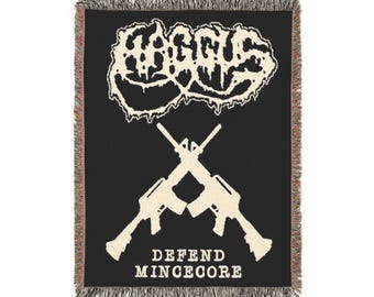 Haggus geweven deken | Vlag, Mincecore, Grindcore, Goregrind, Punk
