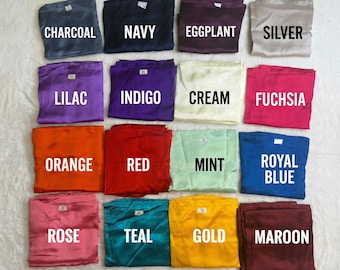 Satin Cotton Silk Saree Petticoat | Adjustable Waist Underskirt 40