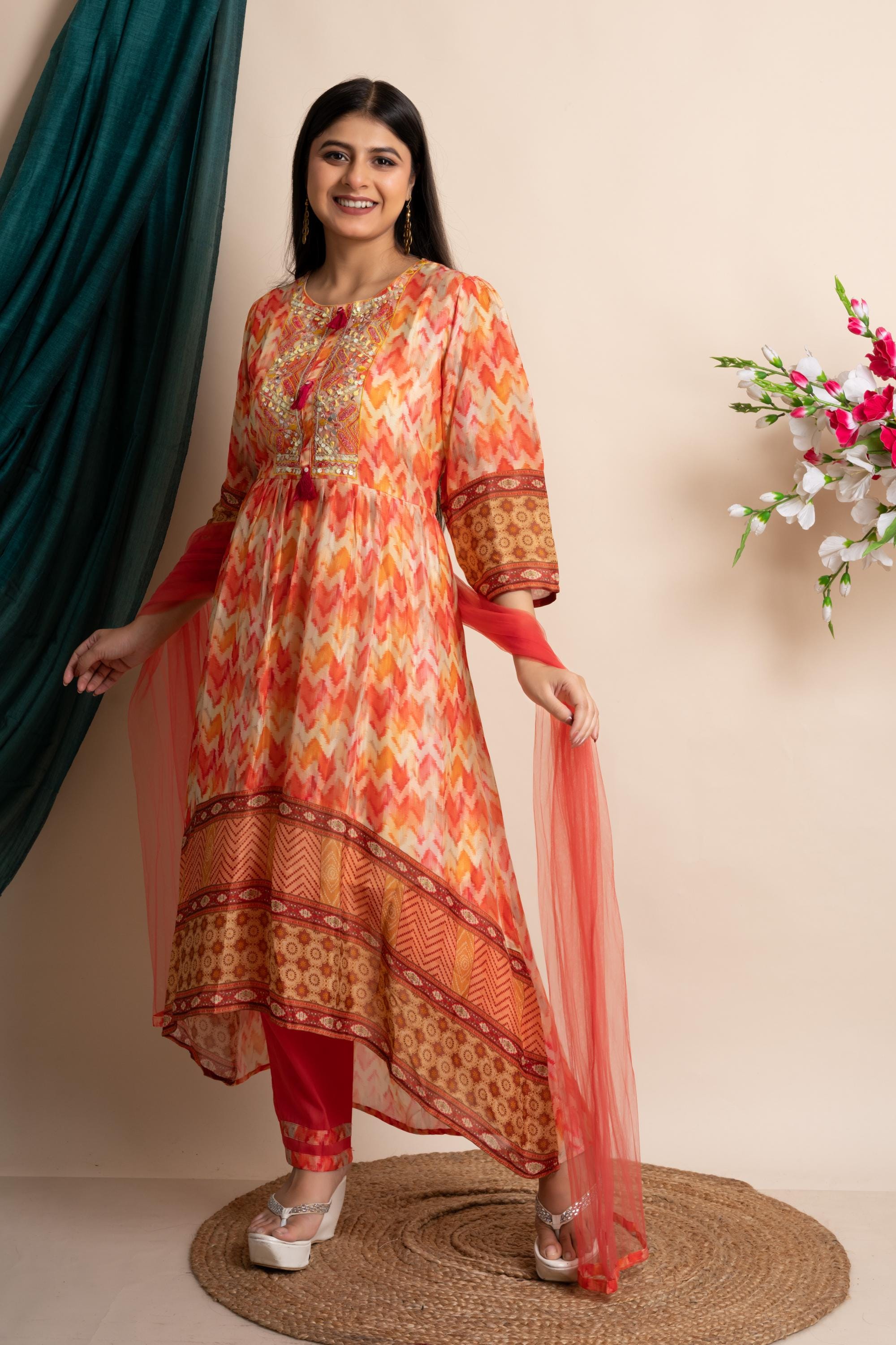 Chiffon Western Wear - Etsy