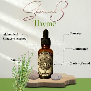 Thyme Alchemical Spagyric Essence Tincture 30ml