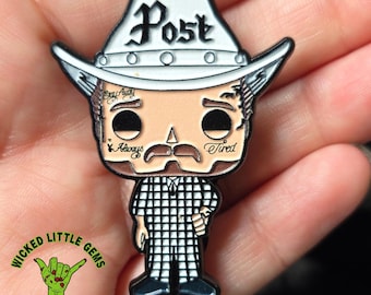 Post Malone Gone Country Funko Inspired Acrylic Pin | Country Collectible | Wicked Little Gems Exclusive