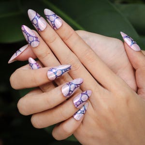 HEXCORE Arcane Ver.5 – Custom Press On Nail Art