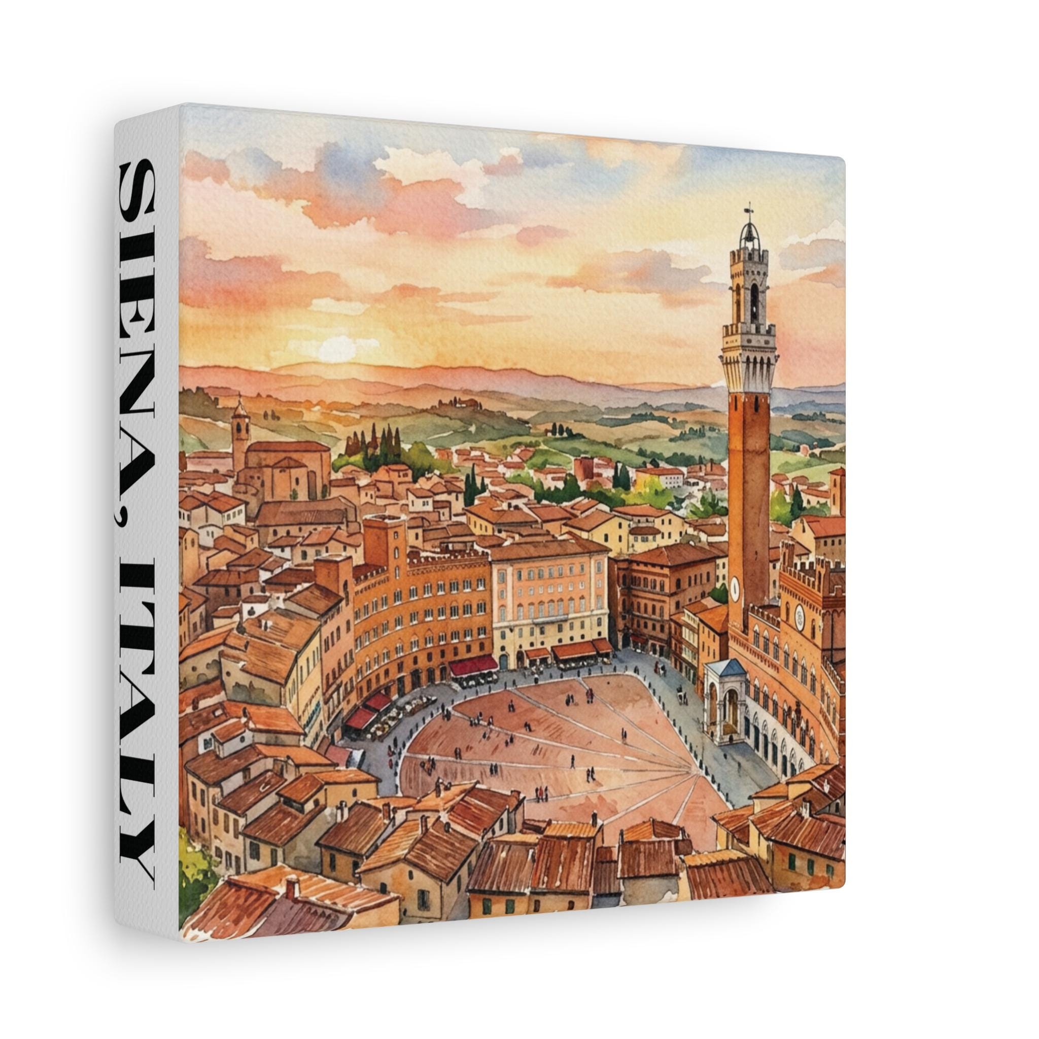Siena Italy Painting - Etsy
