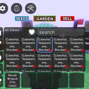 Rainbow Honeysuckle Fruit 100+ Trillion Each | Roblox Grow a Garden
