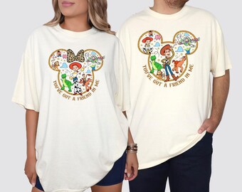 Toy Story Land Shirt, Disney Pixar Shirt, Disneyland Matching Shirt, Disney Woody Jessie Buzz Lightyear Shirt, B048