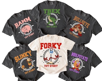 Toy Story Characters Shirt, Disneyland Trip Shirt, Toy Story Fun Gift, Toy Story Birthday Gift, Toy Story Fun T-shirt, B046