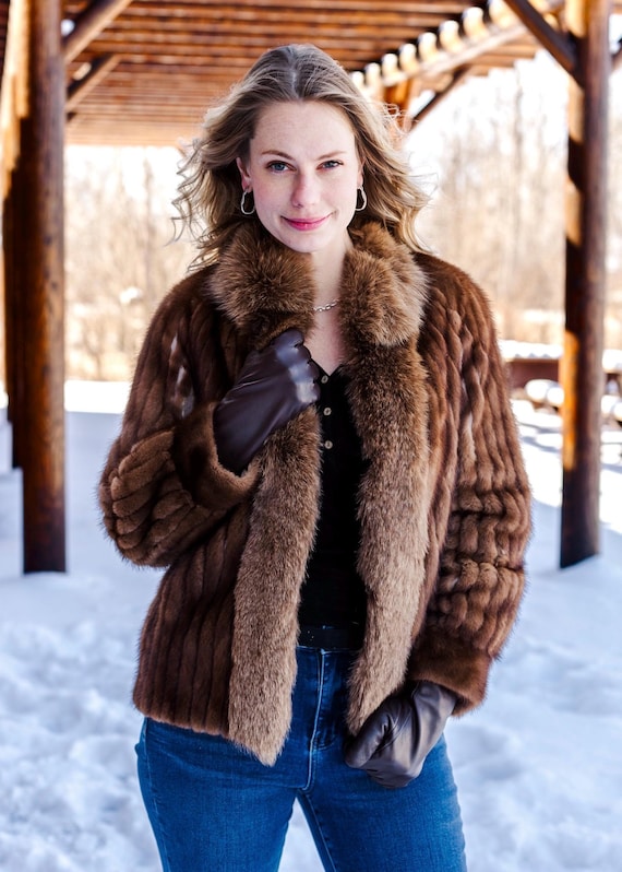 Grunstein couture mink fox - Gem