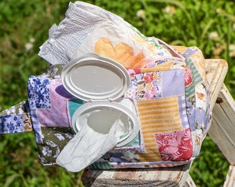 Diaper and Wipe Holder Bag