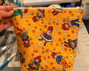 Large Flat Bottom Pouch (not quilted)