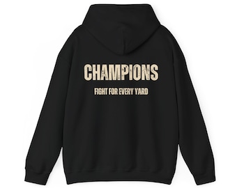 Grit Mode Football Hoodie: Athlete Motivation Sweatshirt