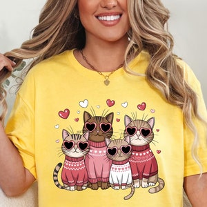 Cute Cat Valentine Shirt, Valentines Day Shirt, Meowentine Valentine Shirt, Funny Valentine Shirt, Valentine Cat Shirt, Valentine Sweatshirt