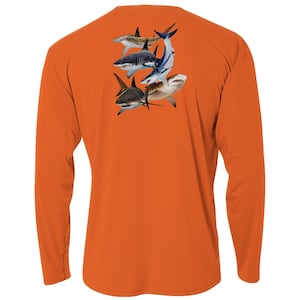 Men&#39;s UPF 50+ Sun Protection Long Sleeve Shirts, SPF UV Sun Protection Fishing Shirts for Hiking and Swimming