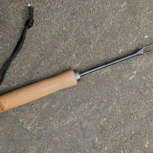Hand Forged Lawn Weeding Tool | Personalized Gardener Gift | Heavy Duty Steel Weed Puller