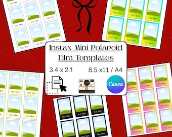Polaroid Instax minifilmframes slepen en neerzetten Digitaal afdrukbaar meerkleurig