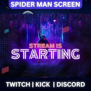 Twitch Stream Screens | Fictional Character Overlay Pack | Includes Twitch Panels, And Transitions | Gaming Stream Graphics | Ready-To-Use.