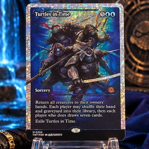 Turtles in Time (Showcase) (Fracture Foil) - Teenage Mutant Ninja Turtles (MTG Proxy)