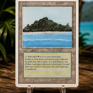 Tropical Island Mtg - Etsy