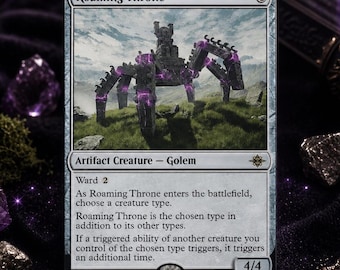 Secret Lair Goblin Storm: Roaming Throne by Wizard of Barge Proxy