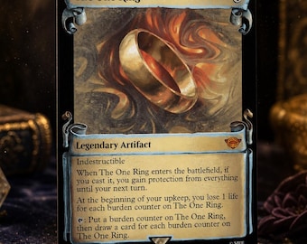 The One Ring (Showcase Scrolls) *** Foil Available *** (MTG Proxy)