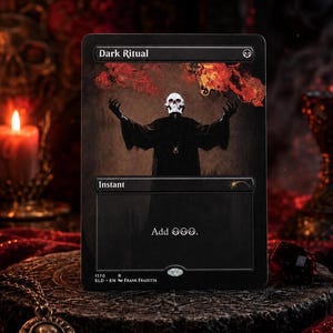 Mtg Dark Ritual - Etsy