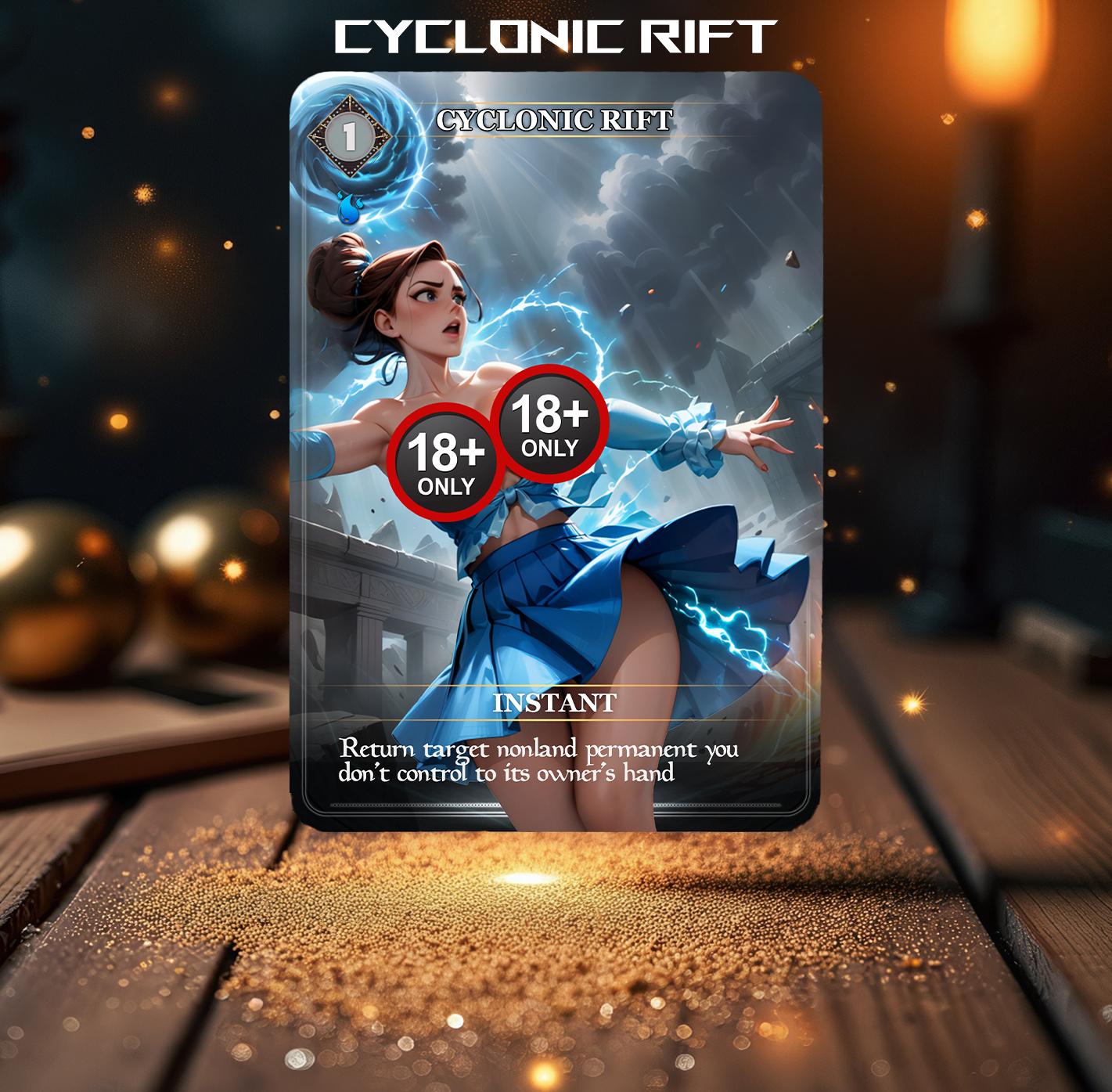 Plus de 18 ans : Cyclonic Rift proxy animé WAIFU
