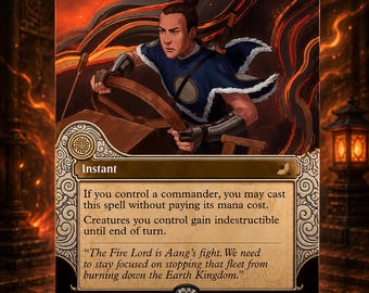 Flawless Maneuver (Showcase) *** Foil Available *** - Avatar: The Last Airbender (Proxy)