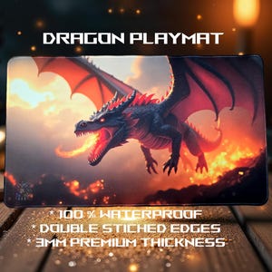 Dragon Premium Playmat ** WATERPROOF **