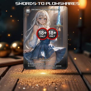 18 + Swords To Plowshares Anime Proxy WAIFU