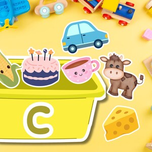 Alphabet Sorting Activity ABC - Educational and Learning Prints Digital ...