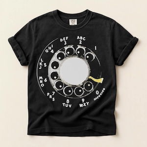 PNG de marcador telefónico vintage, gráfico de sublimación de operador retro, descarga instantánea